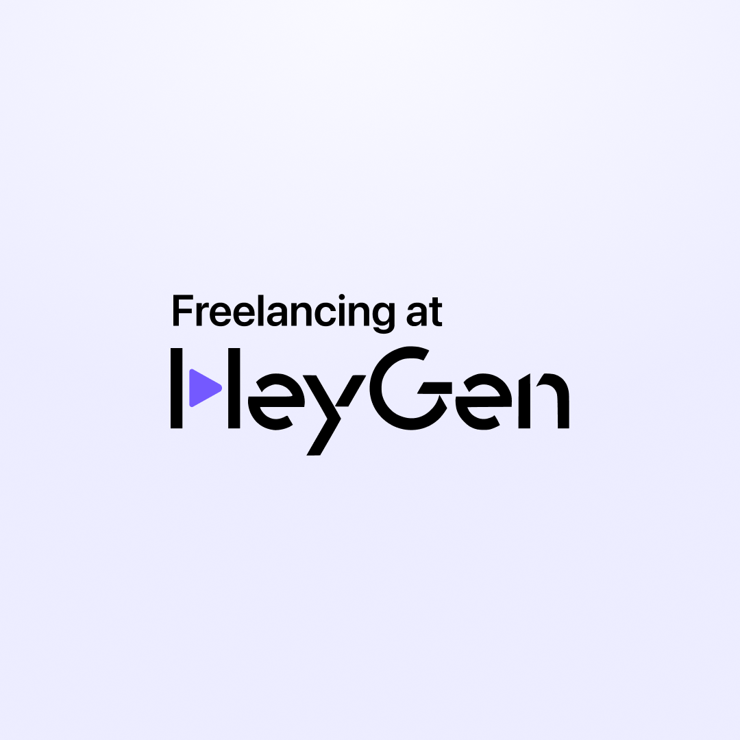 Freelance @ HeyGen